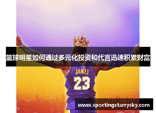 篮球明星如何通过多元化投资和代言迅速积累财富